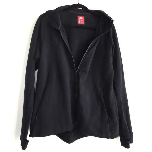 Retired NIKE Tech Fleece Full-Zip Hoodie - Black - Women's - Size XL - Picture 3 of 11